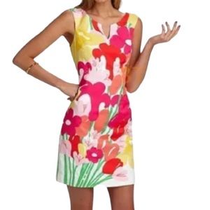 Lilly Pulitzer TayTay White Lavish Lilies Shift Dress